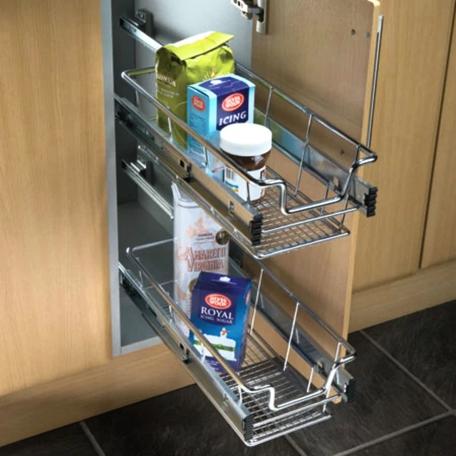 HAFELE PULLOUT WIRE Basket Set For 300600mm Width Mesh Style