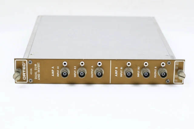 Ortec 433A Dual Sum And Invert Module Module #915(T2023G)