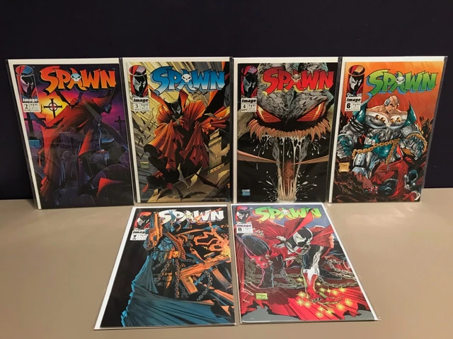 Spawn Lot, #2-4, 6-8, 10-12, 15, 30, 34 (Image Comics, May 1992) Todd McFarlane 