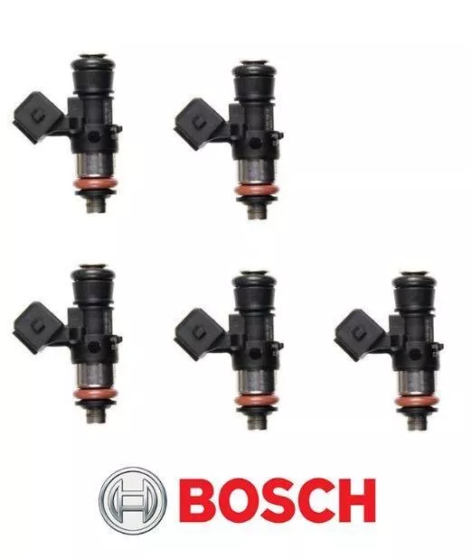 GENUINE Bosch 0280158333 1650CC 157lbs EV14 Short Fuel Injectors (5) *IN STOCK*