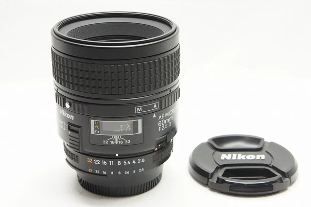 "MINT" Nikon AF MICRO NIKKOR 60mm F2.8D Lens for F Mount #230205z