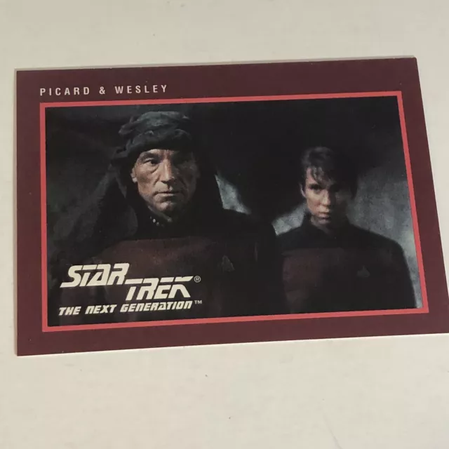 Star Trek The Next Generation Trading Card Vintage 1991 #278 Patrick Stewart