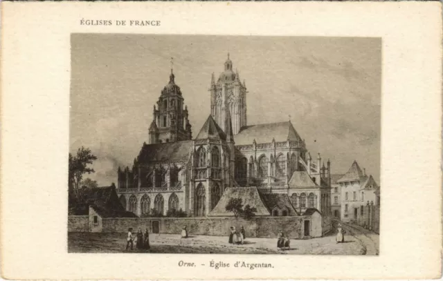 CPA Argentan Church FRANCE (1053783)