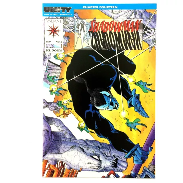 Shadowman #5 1992 Valiant VF/NM Unity Chapter 14 Eternal Warrior Magnus