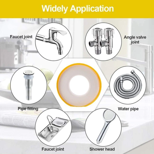 FLEX SEAL TAPE Leakproof PTFE Pipe Slealant Seal Tape Thread Tape