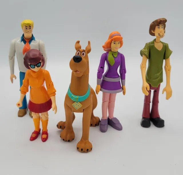 VINTAGE SMILING SCOOBY-DOO Lot 5 Action Figure Hanna-Barbera Entire ...