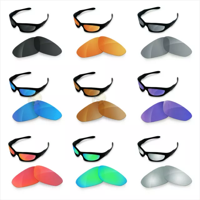 SURE Verres de Rechange Polarisée pour Oakley Monster Dog (Choisir la Couleur)