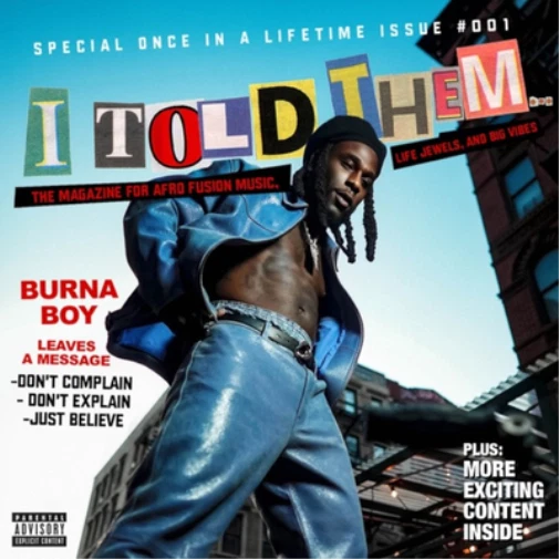 Burna Boy I Told Them... (CD) Album (US IMPORT)