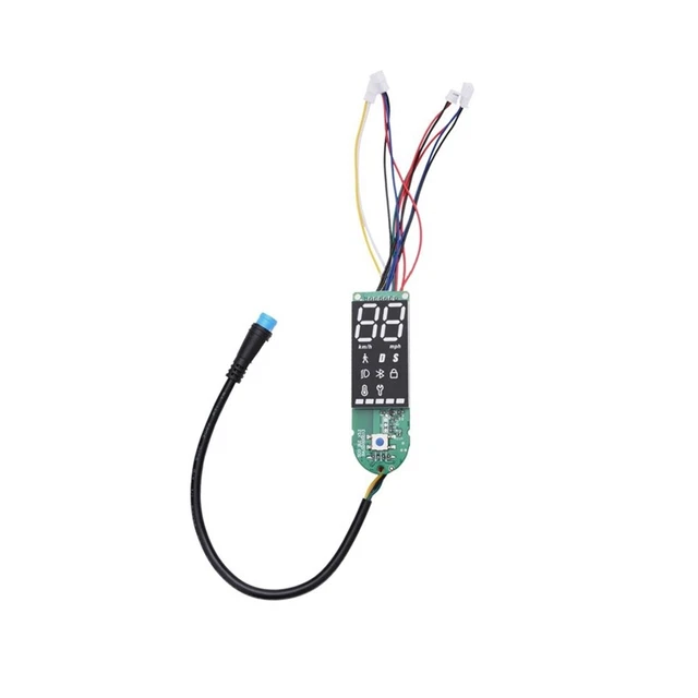 Tableau De Bord Remplacement Pour Scooter Xiaomi M365 1S/PRO/PRO2/MI3 - Affichage Vert, Plastique/métal - 3