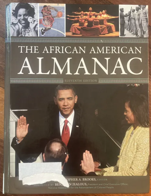 The African American Almanac Hardcover Book Barack Obama