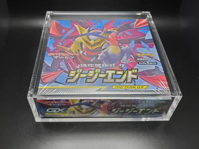 Regular Set JAPANESE Pokemon Booster Box Acrylic Case!