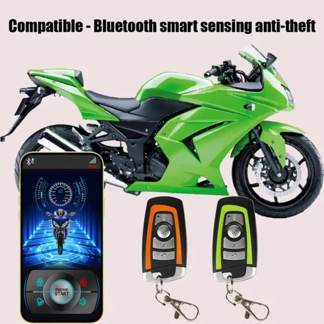 Télécommande durable 12V moto scooter télécommande système d'alarme de séc