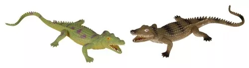 Ravensden Rubber Crocodile Figure 33Cm - R024Cr Realistic Wild Reptile Alligator