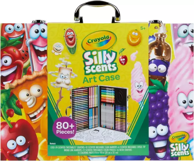 Crayola Silly Scents Art Kit 20 pieces bright vibrant colors