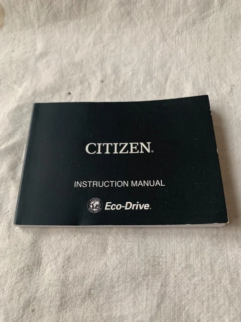 Citizen eco sales drive istruzioni