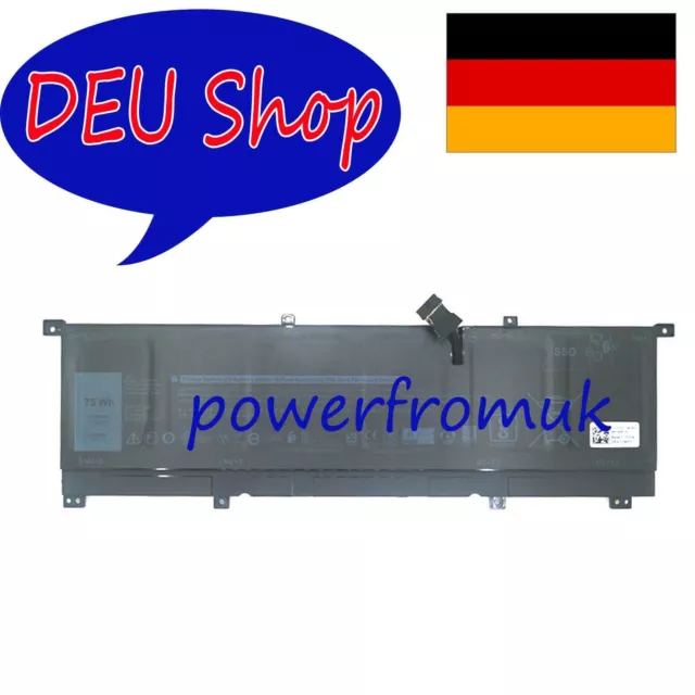 8N0T7 Akku für Dell XPS 15 95752-in-1 Precision 5530 2-in-1 Series 8NOT7 0TMFYT