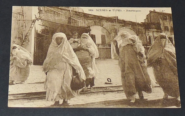 Cpa Carte Postale 1930 Colonie France Maroc Maghreb Afrique Mauresques