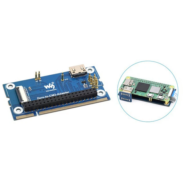 Adapter Ram Raspberry Zero ALTERNATIVE SOLUTION ADAPTER Board for Raspberry Pi Zero 2W To CM3 CM3 ...