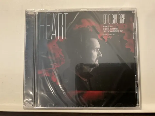 Eric Church…….heart……..9 Tracks…….emi…..2021……CD….new & Sealed