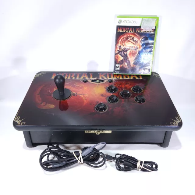 Mortal Kombat Tournament Edition Arcade Fight Stick for Xbox 360 / PC PDP Tested Mortal Kombat Tournament Edition Arcade Fight Stick for Xbox 360 / PC PDP Tested