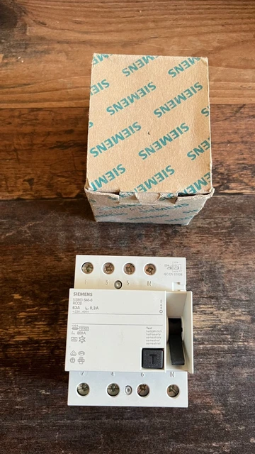 Siemens RCCB 5SM3 646-6 63A 0,3A