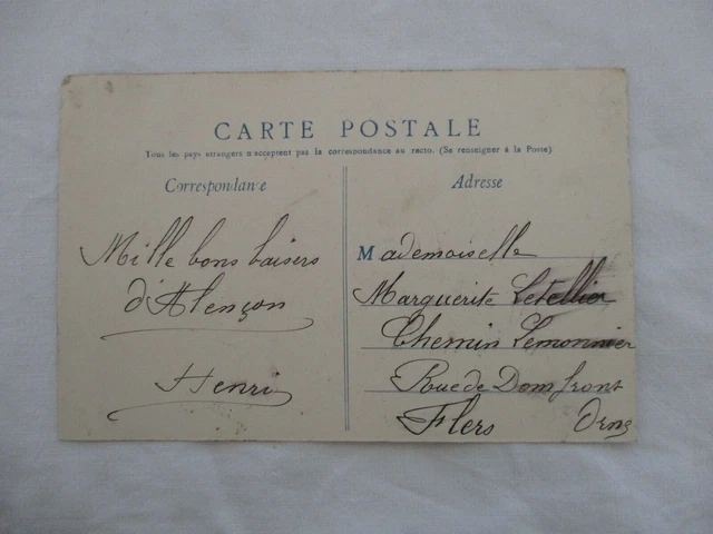 Cpa Orne 61 Alencon Les Promenades 2