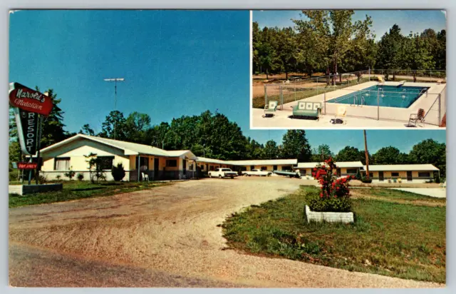 c1960s Harold's Medallion Resort Lakeview Baxter County AR Vintage Postcard