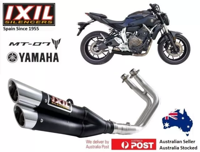 YAMAHA MT 07 MT07HO 2014 2020 IXIL L3X XL BLK Full System