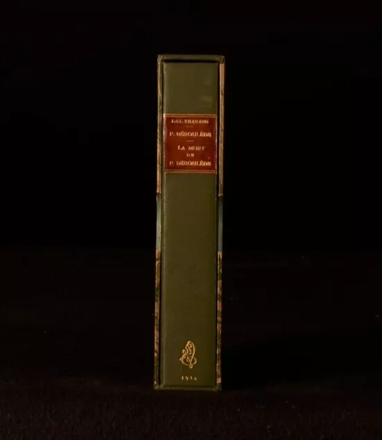 1914 2vols Paul Deroulede and La Mort de Paul Deroulede in a Slipcase