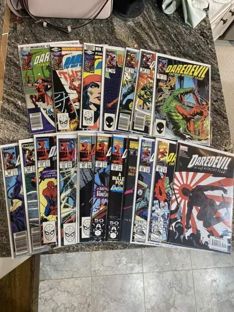 Daredevil Marvel Comic Lot! MCU - Elektra Keys