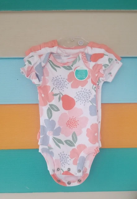 Baby girl clothes, Newborn, Carter's Child of Mine 3 piece set, one piece