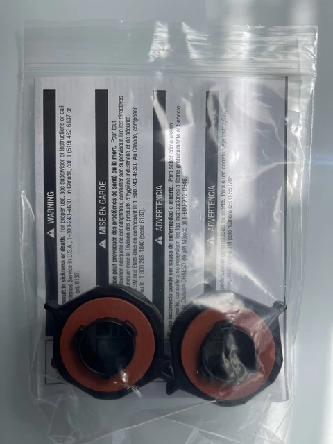 2 Pack of 3M 701 Cartridge/Filter Adapter Replacement Parts Fast Free Shipping!
