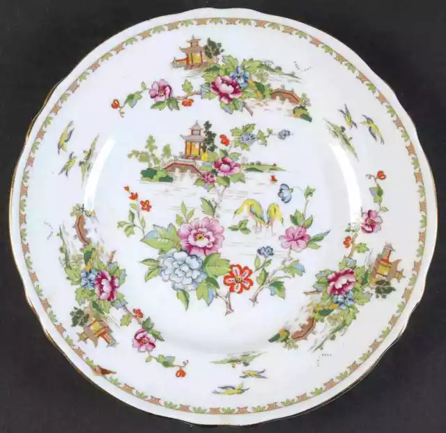 Crown Staffordshire Pagoda Salad Plate 95367