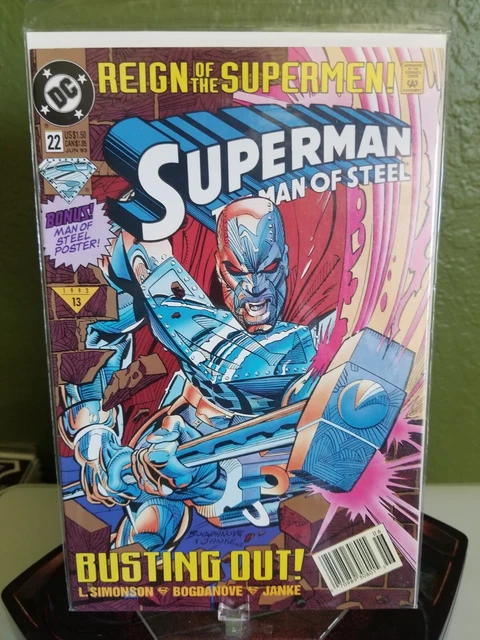 Superman The Man Of Steel #22 June 1993 DC Comics