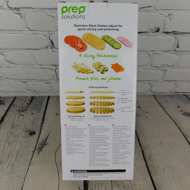 CORTADORA MÚLTIPLE Progressive Prep Solutions con 8 ajustes de corte - Diseño de preparación seguro 3