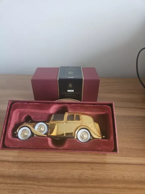 Corgi CC06804 1937 Rolls Royce Sedance DeVille 24 Carat Gold Plated Version 1:43