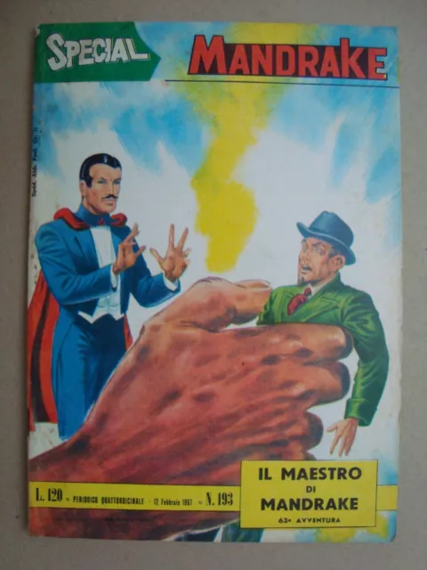 super albo special mandrake n°193 ed.spada 1967