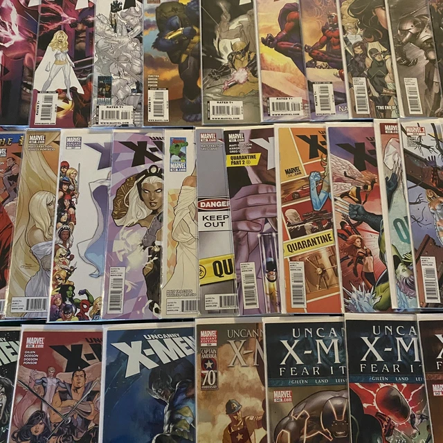 Uncanny X-Men Huge Lot of 600 Comics Including #`142 -#544  Vol 2,3,4,5 Complete