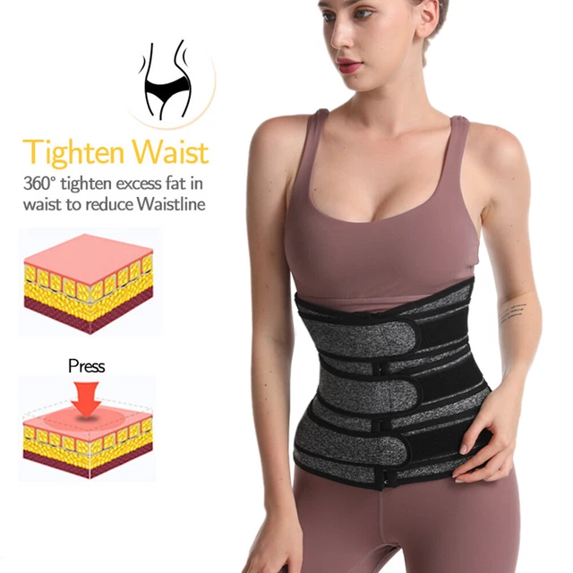 POSTPARTUM BODY SHAPER Waist Trainer Belt Weight Loss Abdomen Gym