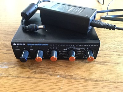 ALESIS NANOBASS SYNTHESIZER Module with PSU Nano-Bass Desktop