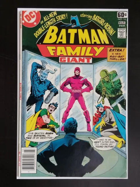 Batman Family Giant #16 (DC, 1978) Robin and Batgirl Cover