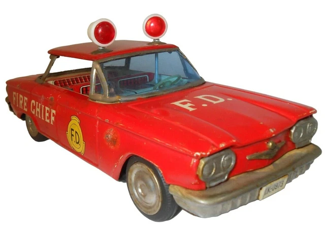 MID-20TH C, POST-WWII Ichiko, Japan Fire Dept Fire Chief Patrol