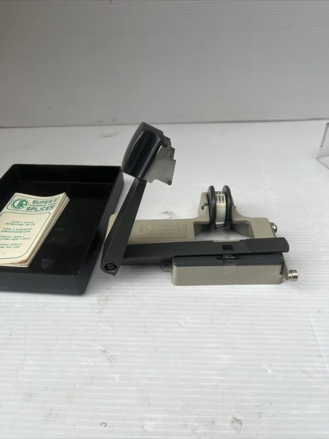 VTG CIR Super 8 Guillotine Splicer 8mm Movie Film Catozzo ITALY Ciro 3M 708