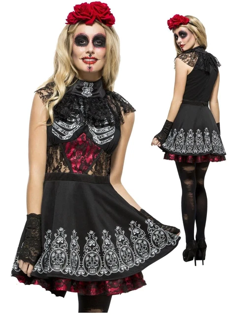 Collants Et Gants Tachés De Sang - Accessoire Déguisement Halloween Horreur Pour Femme