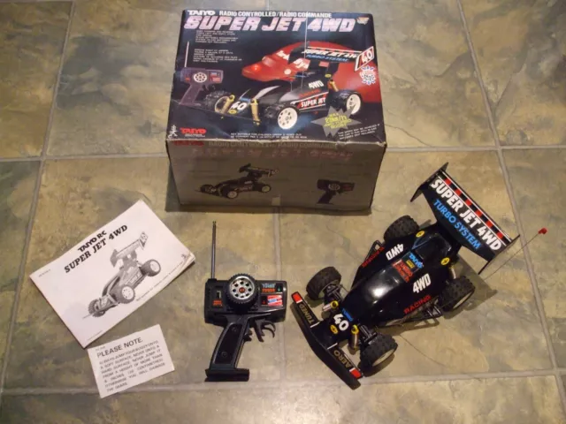 Taiyo Super Jet 4wd RC Car Radio Controlled Retro Vintage Working