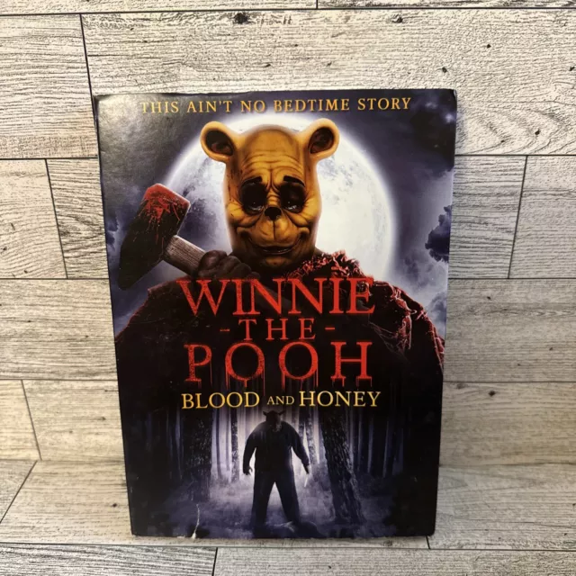 Winnie the Pooh: Blood and Honey (2023 DVD) New Sealed Small Tear On Cover