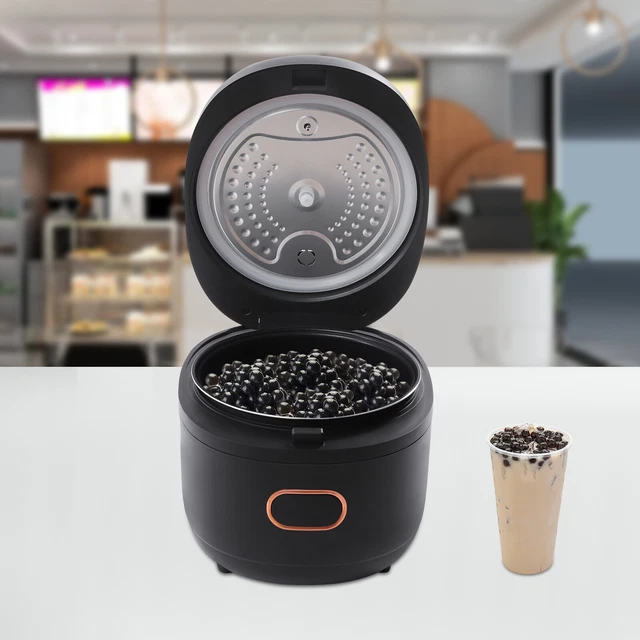 900W 5L Automatic Pot Tapioca Bubble Tea Pearl Maker Nonstick For Commercial