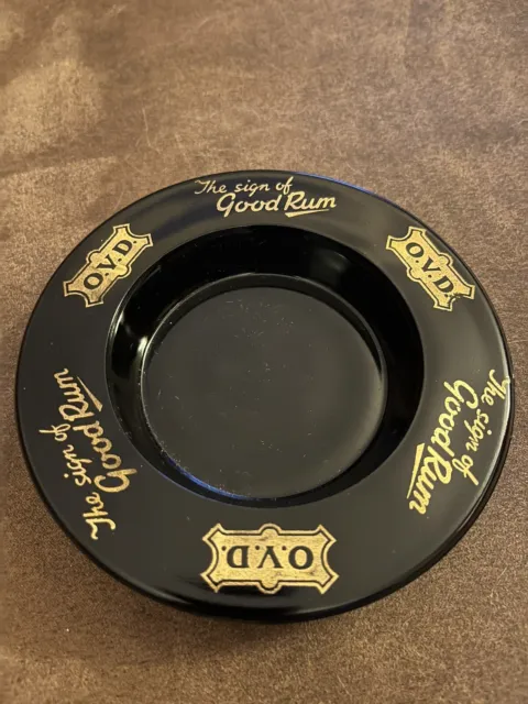 The sign of Good Rum O.V.D Ash Tray