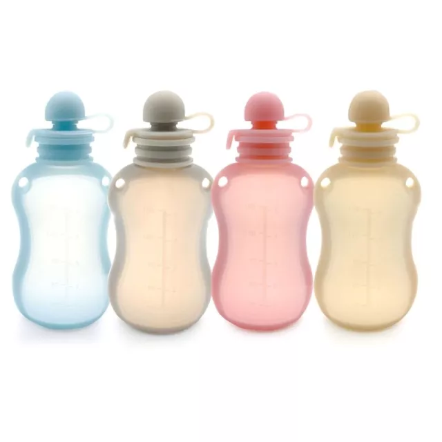 Easy Feeding and Storage Container Milk Bottle Reusable Silicone Baby Bag
