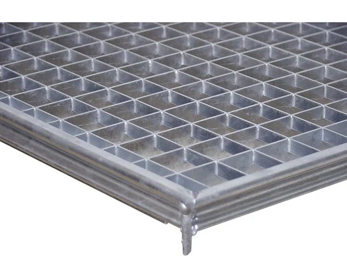 Wolfa Pressgitterrost Für Lichtschacht 126x43 Cm  Masche 30x10 Mm Rostmass Bxhxt 131 5x3 1x41 3 Cm